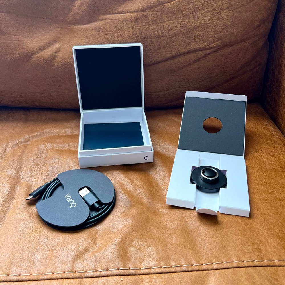 Selling my generation 3 size 7 Oura ring. I love it but I need a bigger size.